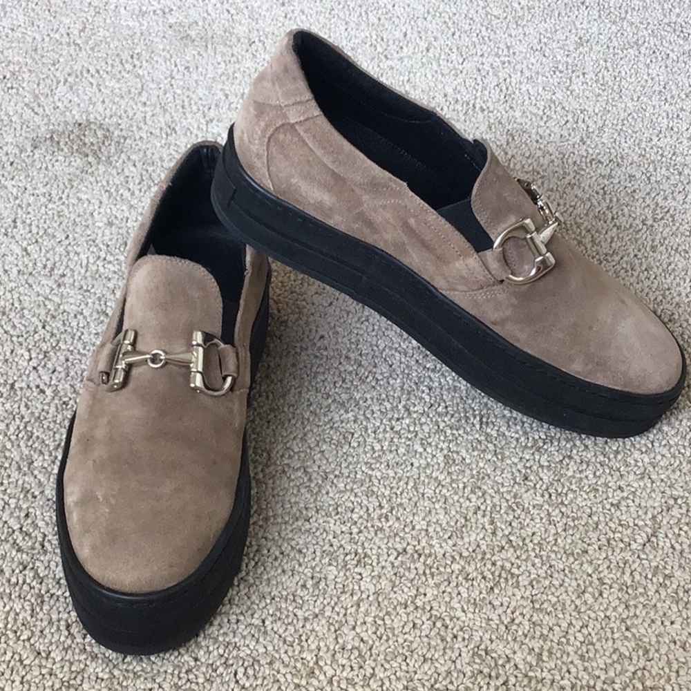 Gabriella Michel platform slip on bit sneaker